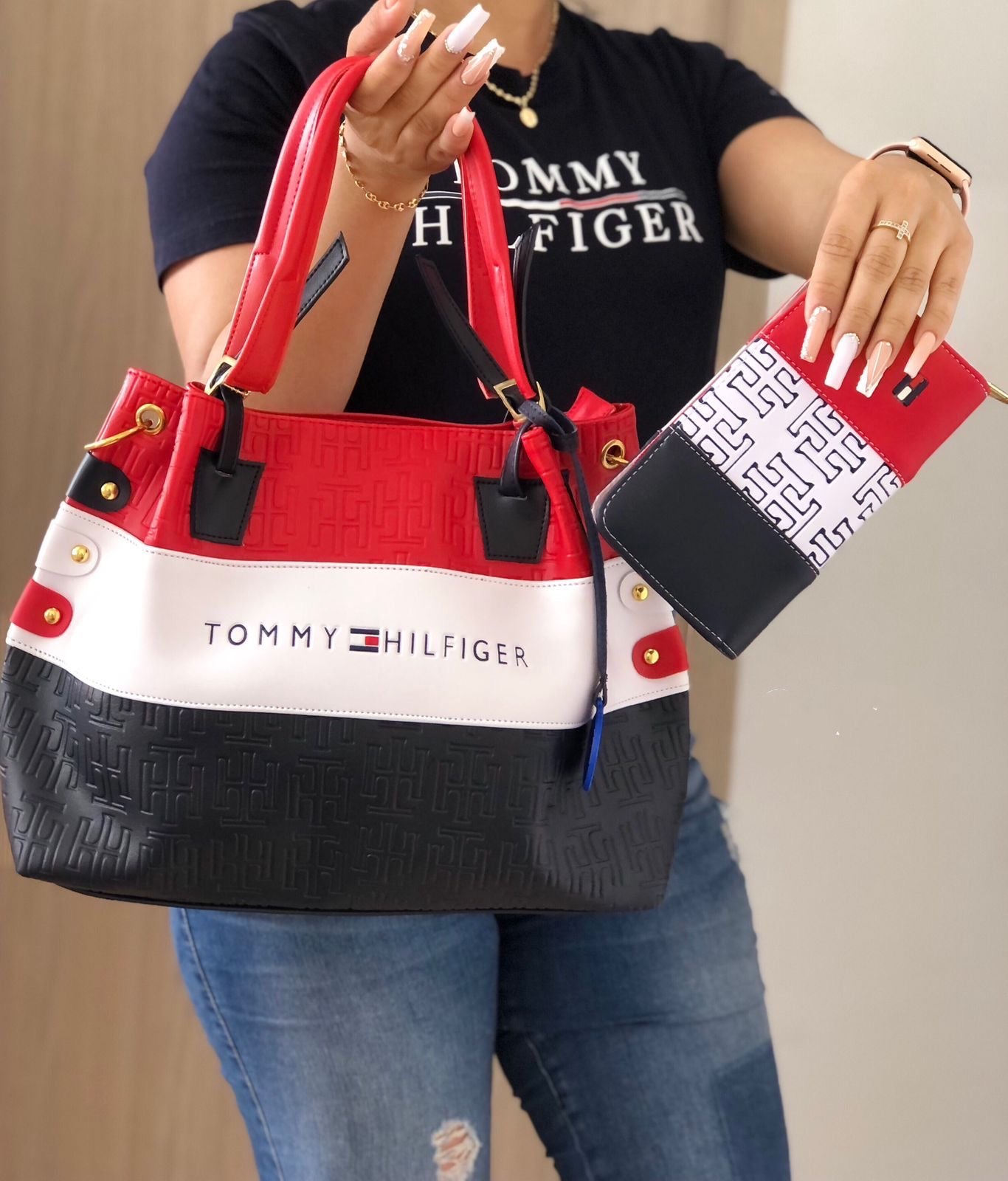 Combo Bolso y Billetera Dama