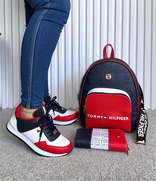 Combo Mórral Tenis Y Billetera Para Dama